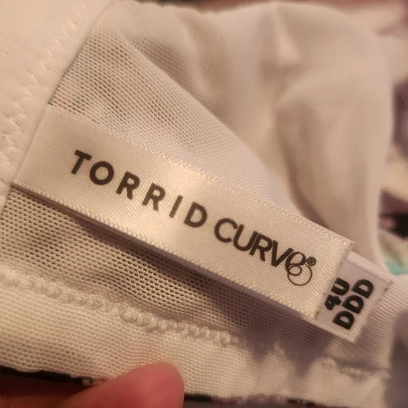 Nwot Torrid Curve Leopard Print Bra size 40DDD - Picture 3 of 5